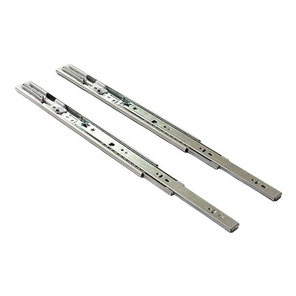 Dtc 10in Soft-close Full Extension Zinc Side Mount Ball Bearing Drawer Slide - 100 Lbs Weight Rating 4587110H - main